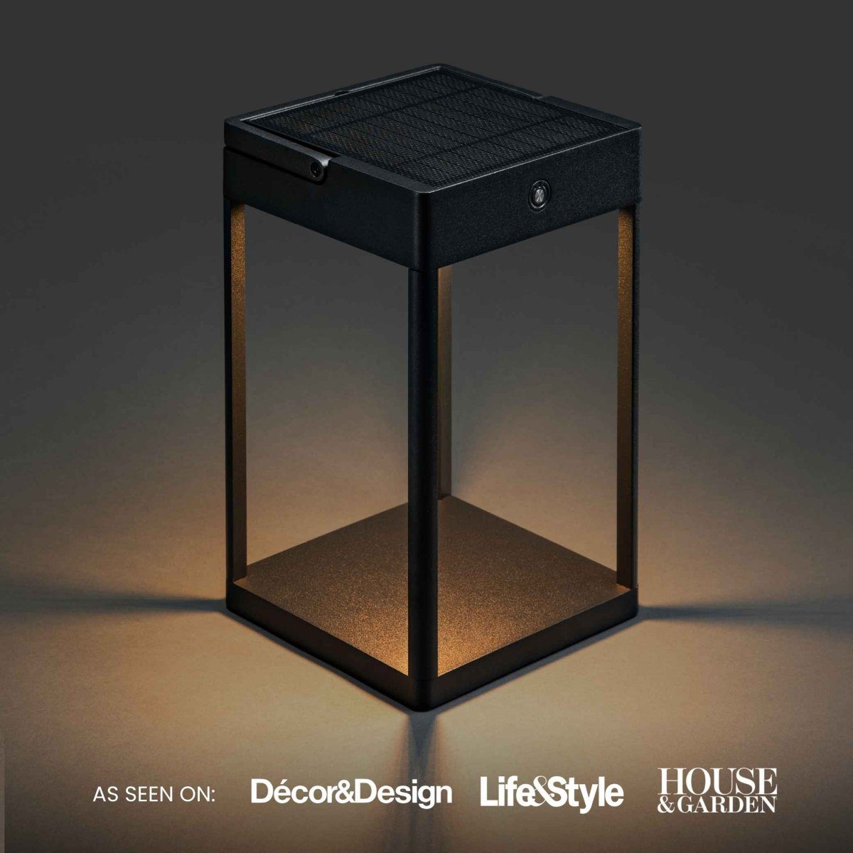 Luxury Metal Solar Lantern